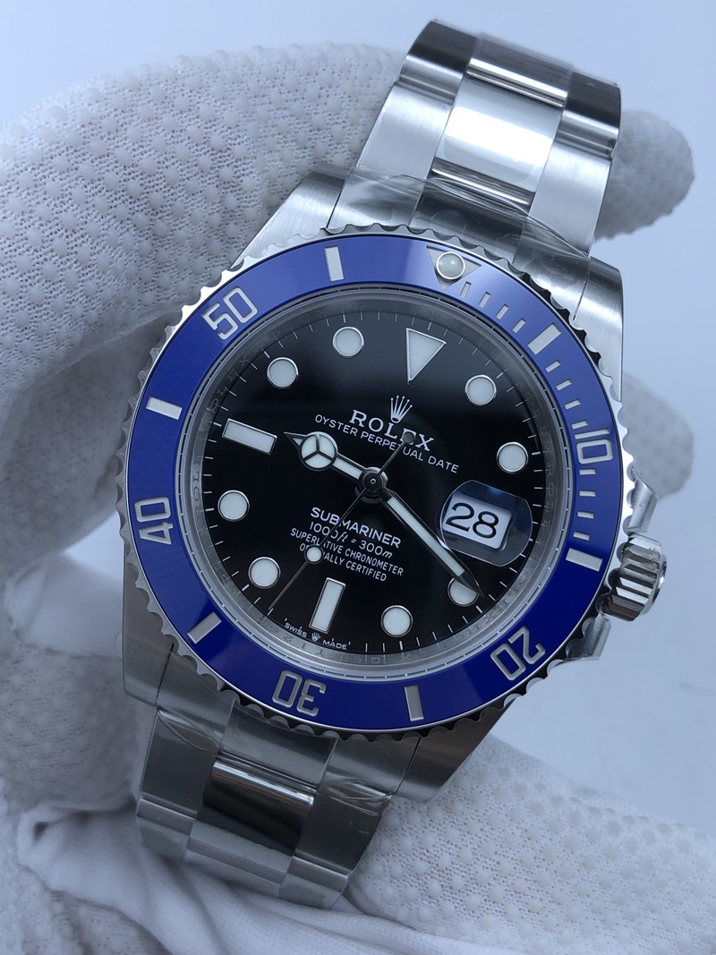 (준비완료/특급배송)NO.562/VS공장 롤렉스 서브마리너 신형 블루 세라믹 브슬 VS3235