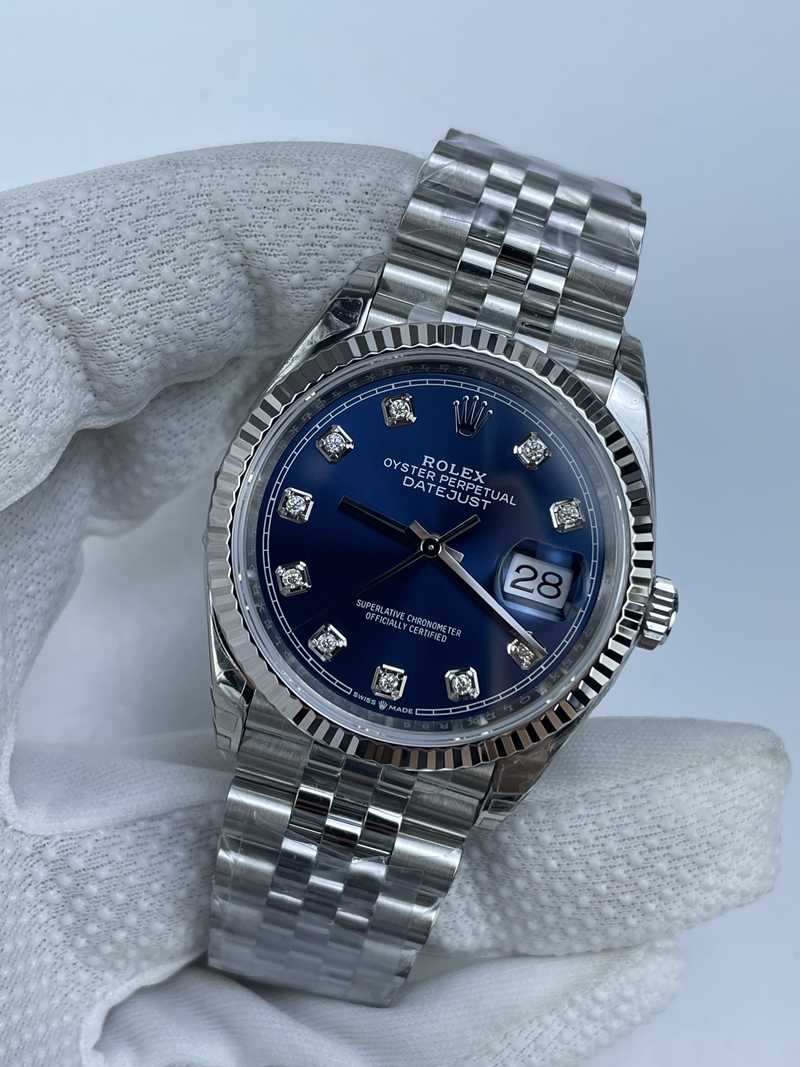 (준비완료/특급배송)NO.2472/VS공장 롤렉스 데이저스트 36MM 블루텐포