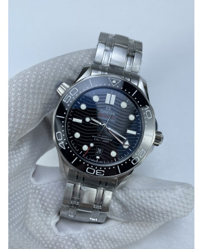 (준비완료/특급배송 )NO.2558/ VS공장 오메가 씨마스터 다이버 300 스틸 블랙다이얼