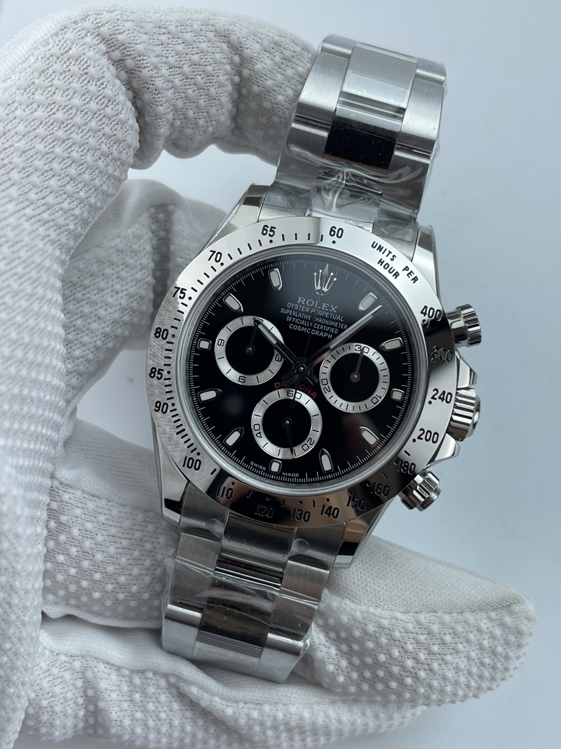 (준비완료/특급배송)NO.3483/초특급 갓성비 데이토나 스틸  블랙